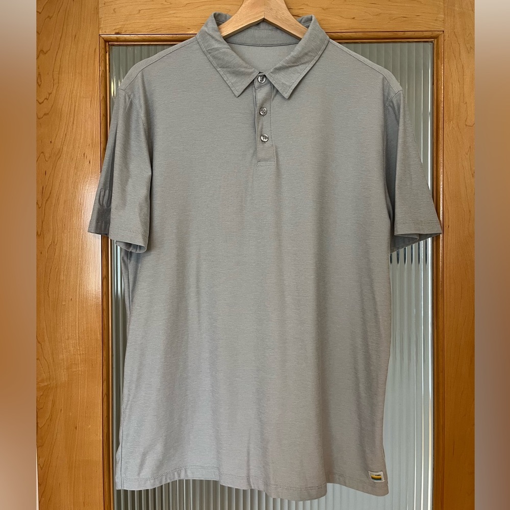 Vuori Tech Polo - Men’s M (Blue)